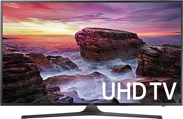 The Samsung Un75mu6290 Has Essential Immersive Display - Samsung Tv Uhd 4k 55 (800x500), Png Download