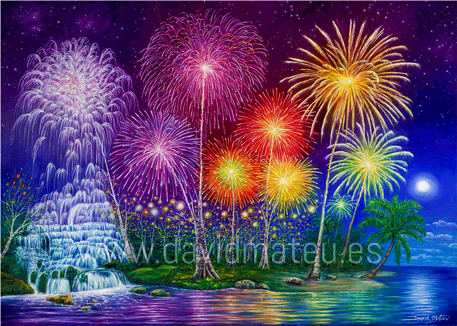 Clara Luz On Pinterest - Fireworks (920x920), Png Download