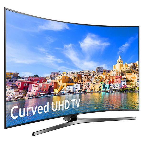 Large View - Samsung Ku7500-series 65"-class Uhd Smart Curved Led (800x600), Png Download