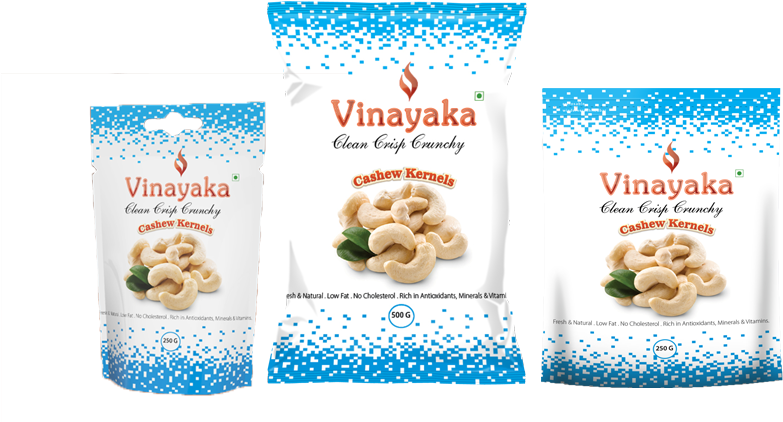 250g Pouch - Cashew (964x469), Png Download