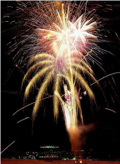 Every Day During The Festival, Fireworks Displays Take - Lake Akan (480x320), Png Download