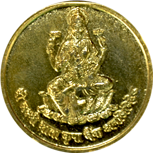 Shri Lakshmi Mata Ji Divine Currency - Lakshmi (400x400), Png Download