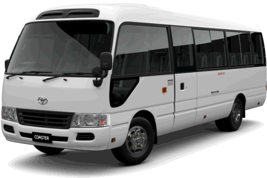 Ac Travel Bus Service In Bangladesh - Coaster Saloon (800x450), Png Download