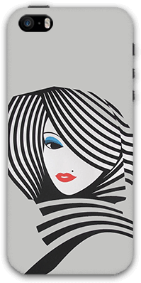 Strip Girl Iphone 5s Mobile Case - Vogue W4110 Motorola Moto Z | Moto Z Force Case (600x600), Png Download