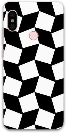 3d Cube Pattern Redmi Note5 Pro Mobile Case - Mobile Phone (600x600), Png Download