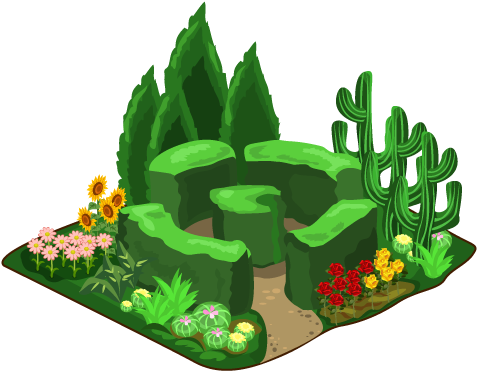 Botanical Garden (482x377), Png Download