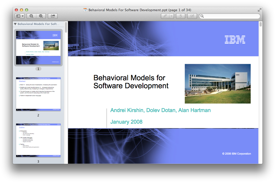 Download Behavioral Models For Software Development - Ibm - Full Size ...