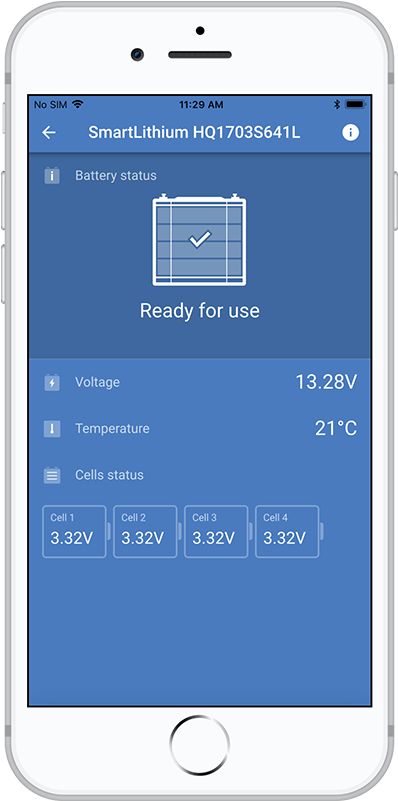 Lithium Battery 12,8v & 25,6v Smart - Victron Energy Phoenix Inverter 230v Ve.direct Schuko (720x800), Png Download