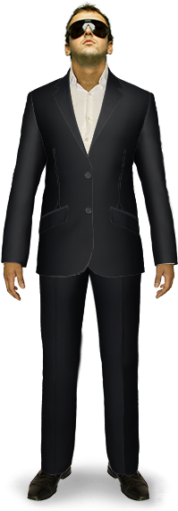 Suit Image - Ed Harcourt Tour (281x585), Png Download