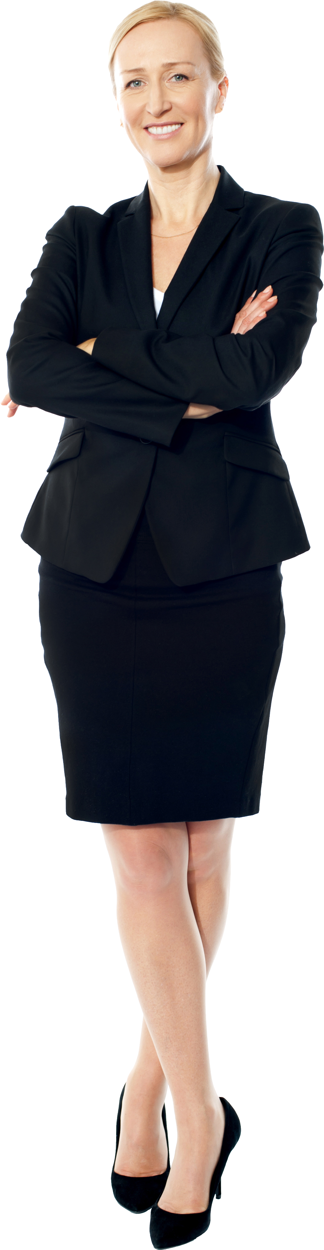 Standing Women Png Image - Portrait Young Business Woman (3100x4454), Png Download