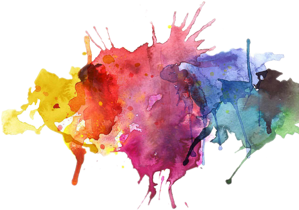 “we Only Build Awesome Websites - Watercolour Paint Abstract Png (1487x838), Png Download