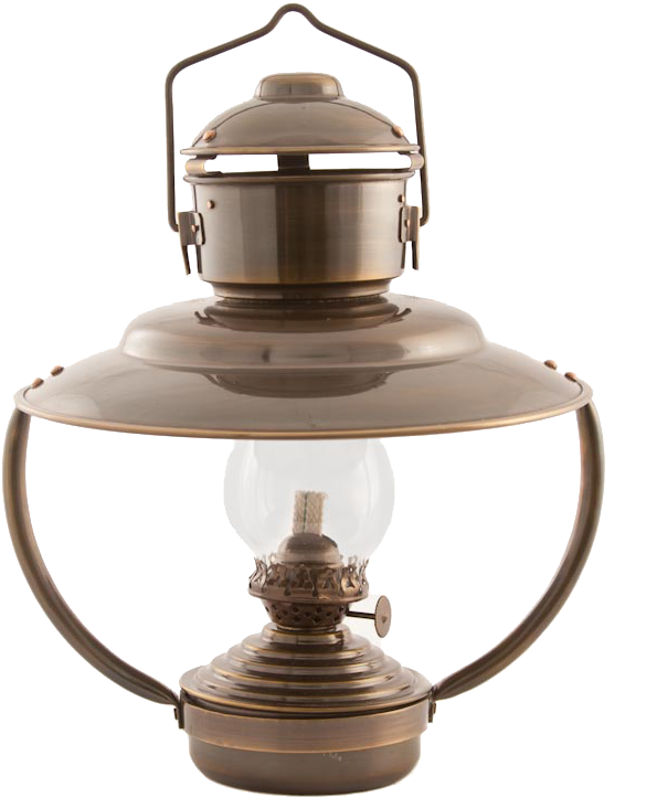Oil Lamp Antique Nautical Clipper Lantern Png (685x800), Png Download