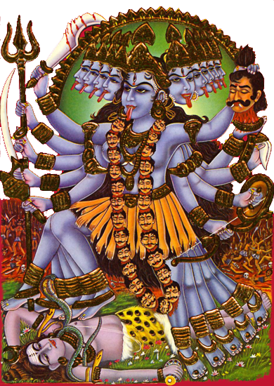Pin By Katie Paque On Art Inspo - Maha Kali (390x550), Png Download