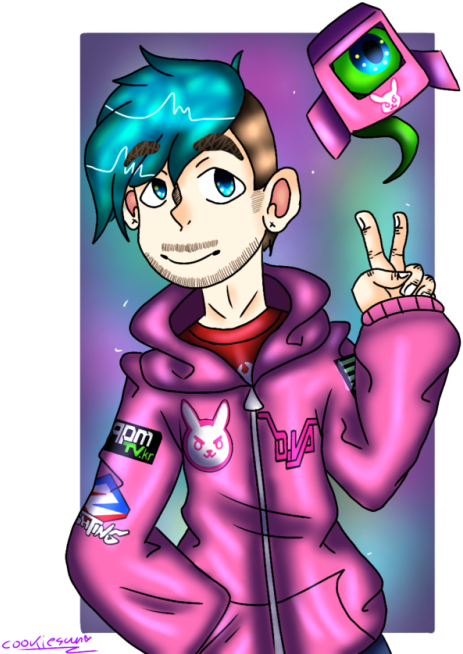 Qaq Aaaaaa This Took Me So Long But It's Finally Done - Cartoon (500x666), Png Download