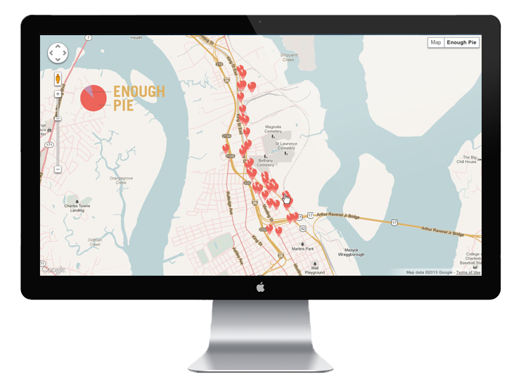 Website Map Landing Page For Enough Pie By Fuzzco - Sonarworks Reference 3 Headphone Calibration Plug-in (740x571), Png Download