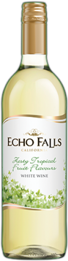Echo Falls White - Echo Falls White Wine (330x550), Png Download