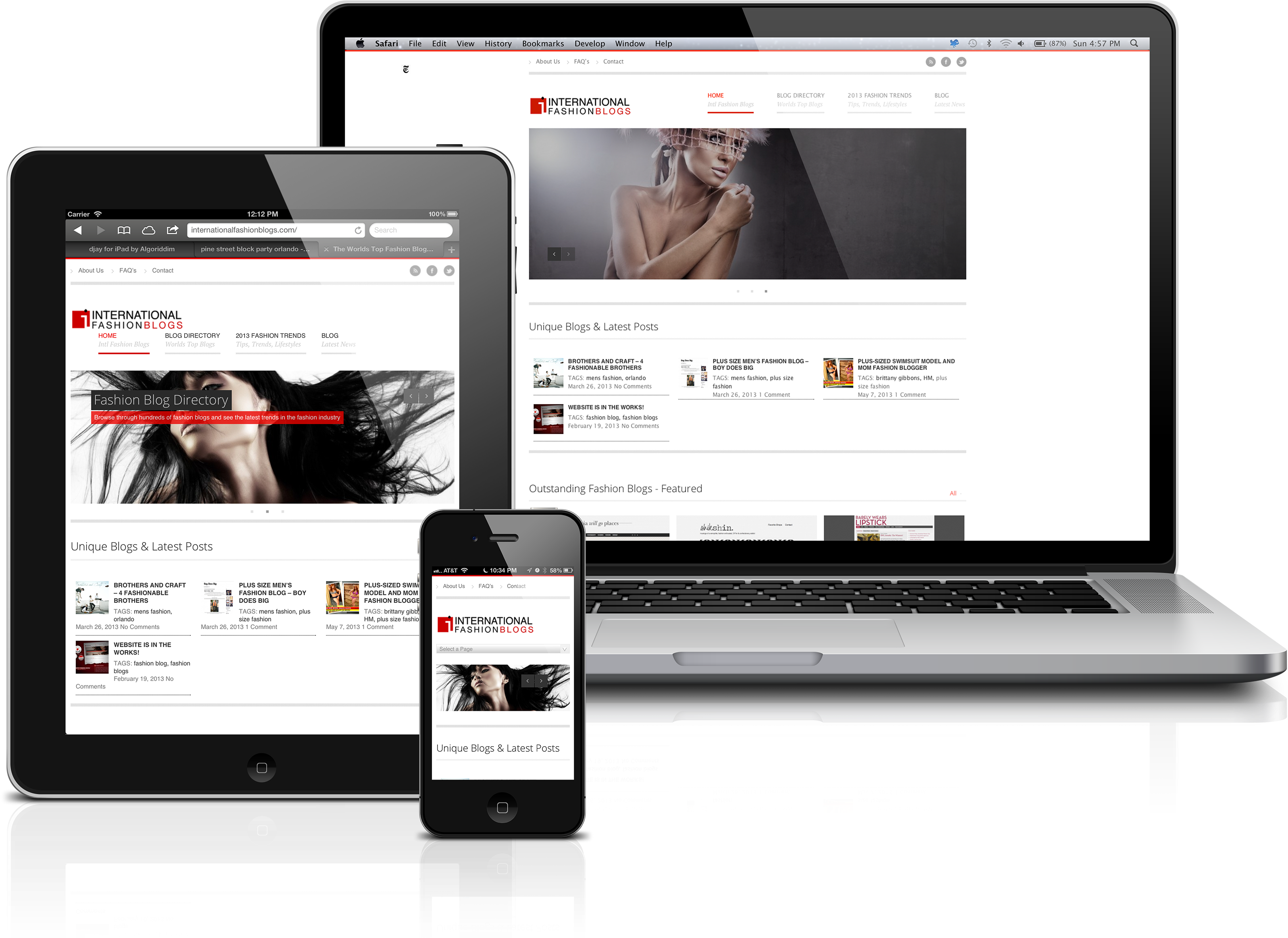 Responsive Web Design - Responsive Devices (4000x3000), Png Download
