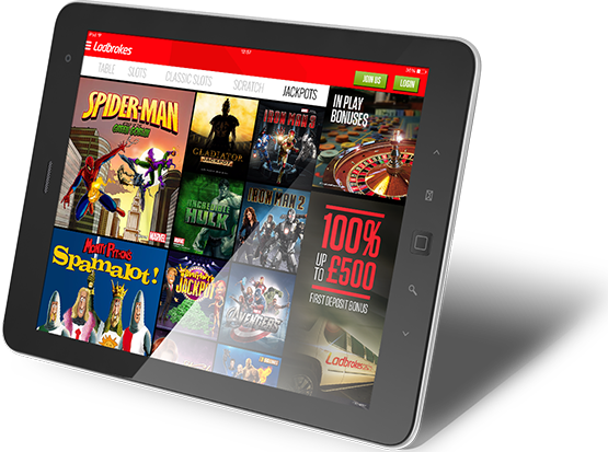Tablet Casino Png (555x413), Png Download