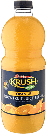 Clover Krush Orange - Fruit Juice South Africa (340x450), Png Download