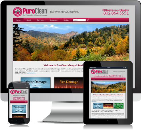 Puroclean Responsive Website - Hlc95923 House Donut Box With Custom Imprint (500x470), Png Download
