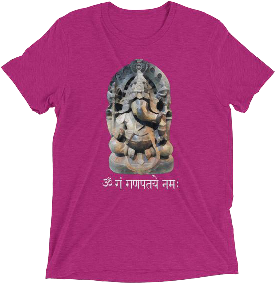 Ganesh Short Sleeve T-shirt - All About The D (premium Triblend) (640x640), Png Download
