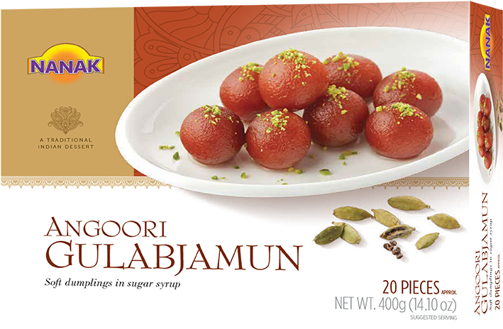 Nanak Gulab Jamun 12 Pcs 32 Oz - Angoori Gulab Jamun Nanak (800x835), Png Download