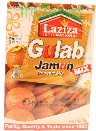 Gulab Jamun Mix - Laziza Ras Malai Saffron 75g (345x480), Png Download