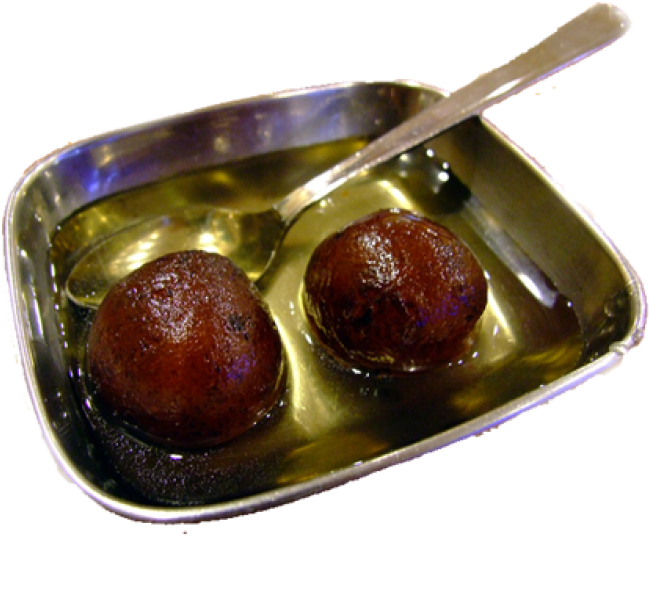 Kala Jamun In Crystal Bowl - Bhubaneswar (800x1000), Png Download