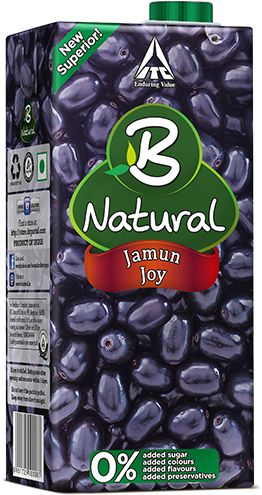 Jamun Joy Juice - B Natural Pomegranate, 200ml (300x500), Png Download
