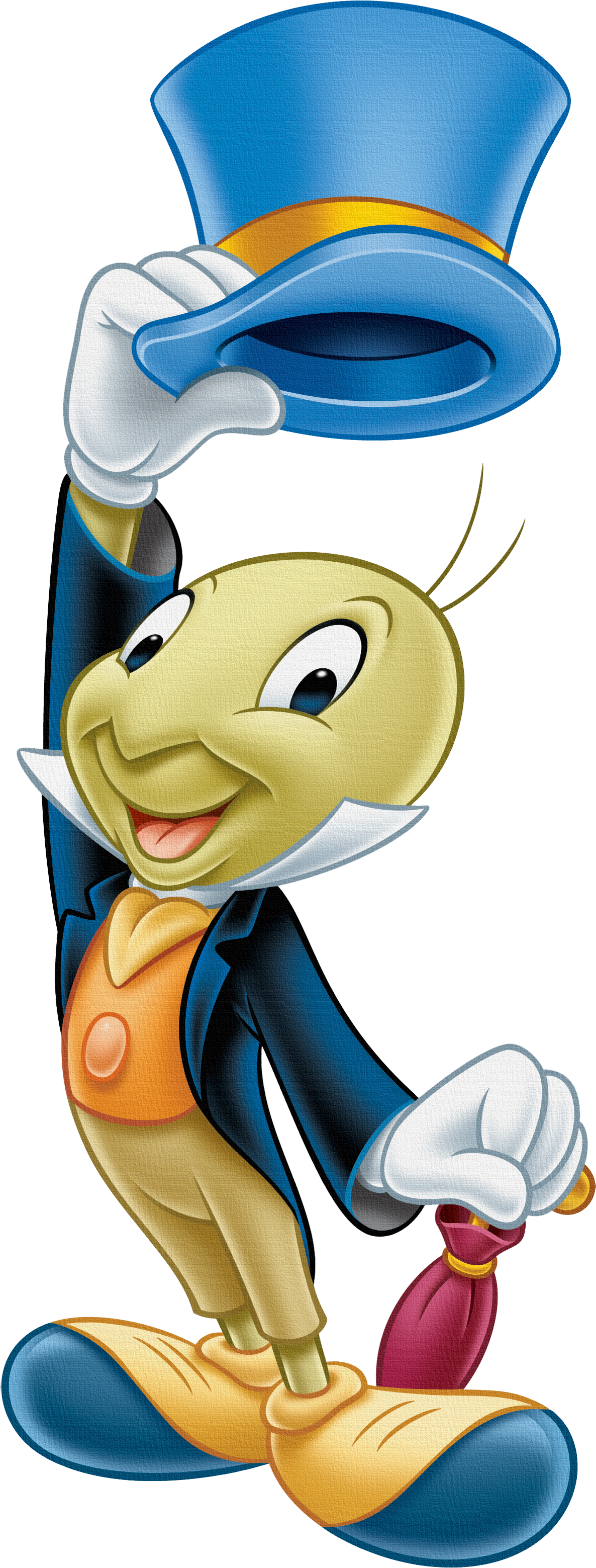 Jiminy Cricket Transparent (1325x3209), Png Download