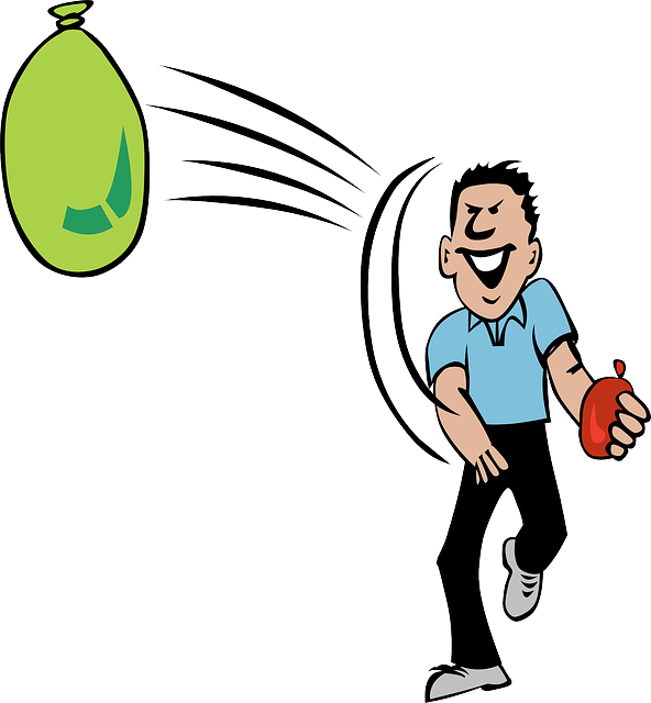 Ball Clipart Bach - Globos Con Agua Dibujos (592x640), Png Download