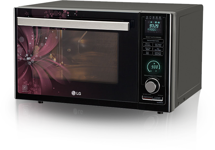 Read More - Lg Mj3286brus 32-litre Charcoal Convection Microwave (710x494), Png Download