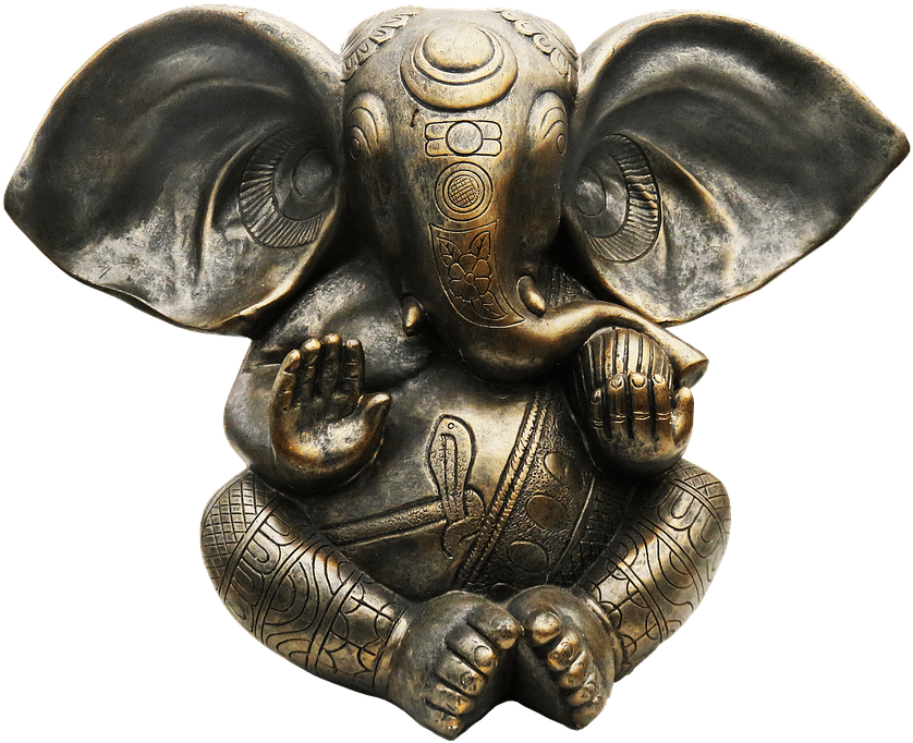 “may The Lord Ganesha Protect You From All Vighnas - Ganesha (891x720), Png Download