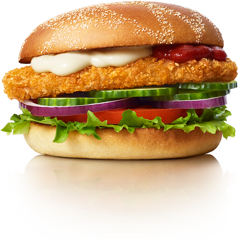 Crispy No Chicken - Menu (800x780), Png Download