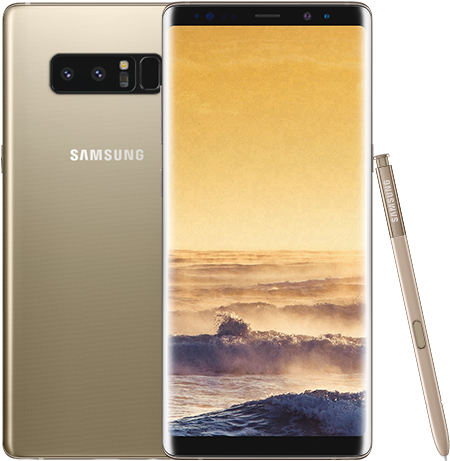 Download Samsung Galaxy Note8 Gold Note 8 Price In Sri Lanka Full Size Png Image Pngkit