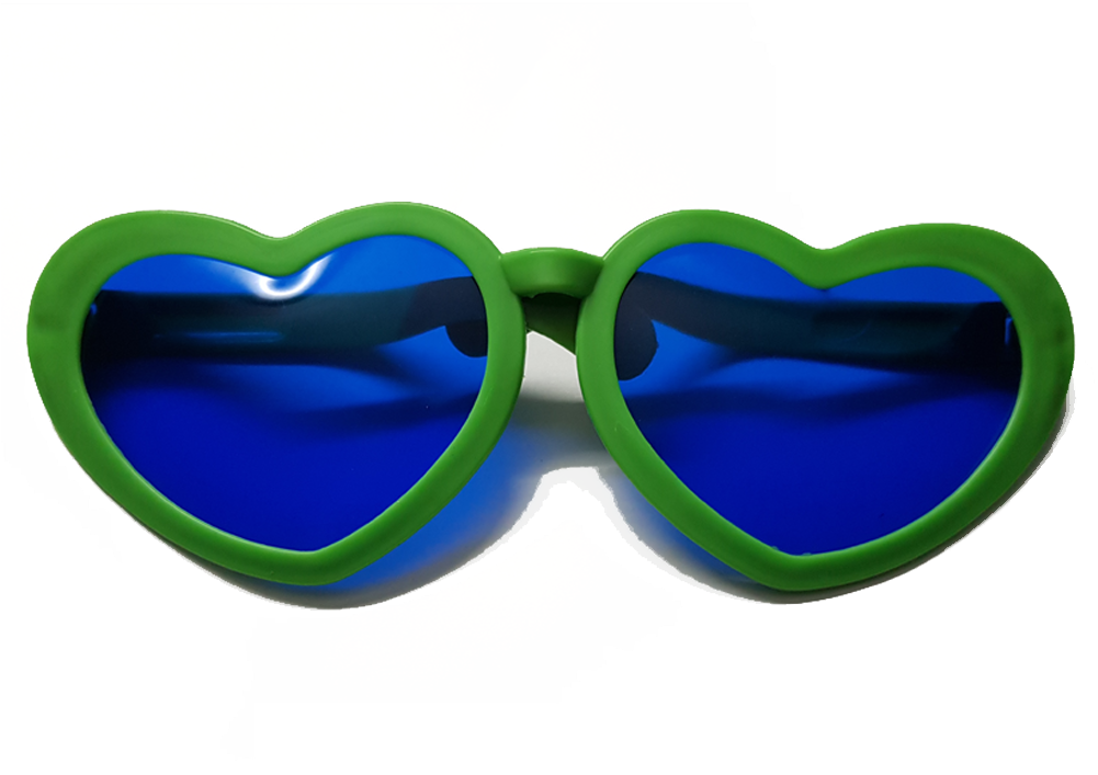 Tyohaaram's Giant Party Goggles - Heart (1000x1000), Png Download