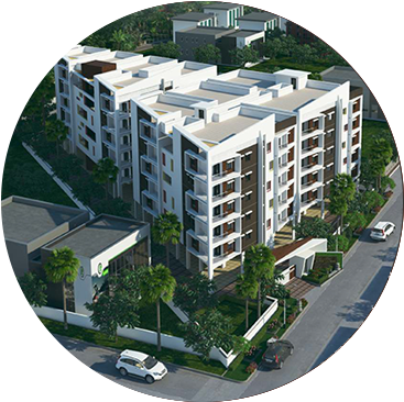 Shree Venkateswara Construction - Tower Block (370x392), Png Download