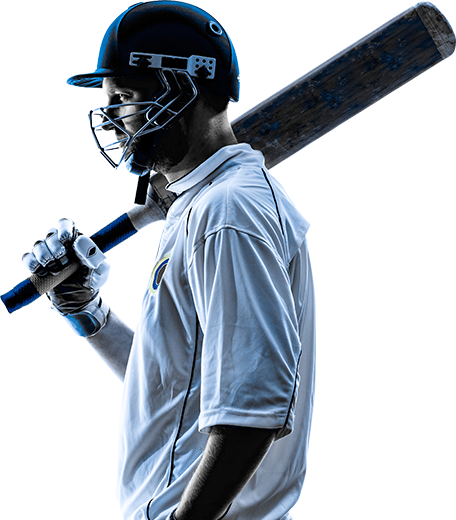 More About Mcc - Cricket Batsman And Bowler Png (456x520), Png Download