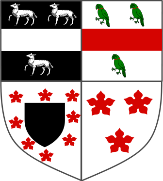 During The Last Two Hundred Some Odd Years, The Lambton - Coat Of Arms Durham (336x373), Png Download
