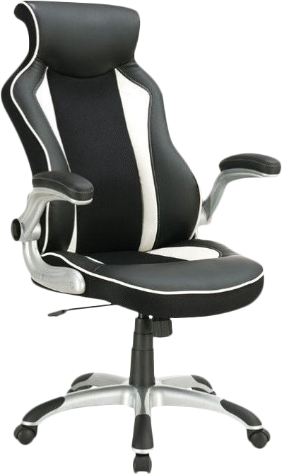Coaster High-back Vinyl Office Task Chair, Adjustable (798x798), Png Download