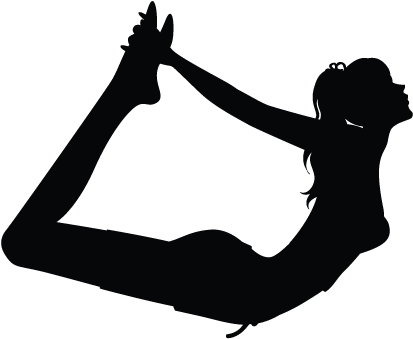 Yoga Asana Png Clipart - Yoga Vector Free (612x792), Png Download