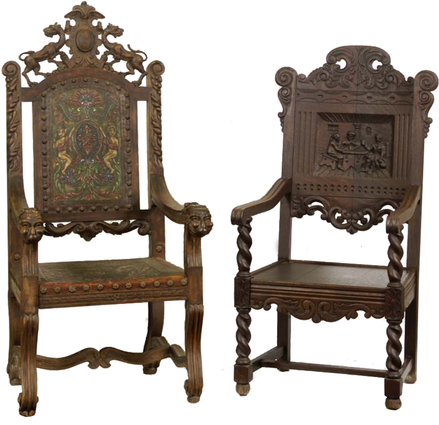 Png Stock Antique Chairs Png By Camelfobia On Deviantart - Old Desk (894x894), Png Download