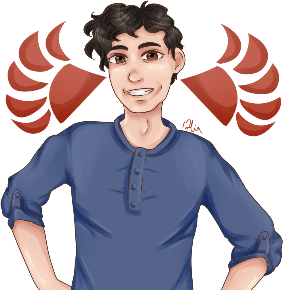 I Needed Practice Drawing Men So I Drew @zexyzek ^-^, - Illustration (992x1021), Png Download