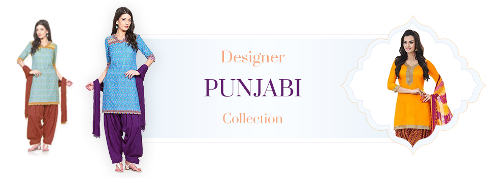 Kurtis, Tunics, Salwar Kameez, Punjabi - Silk (983x350), Png Download