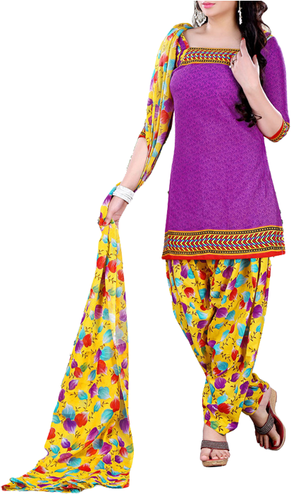 Aasvaa Salwar Suit Dress Material - Dress (800x800), Png Download