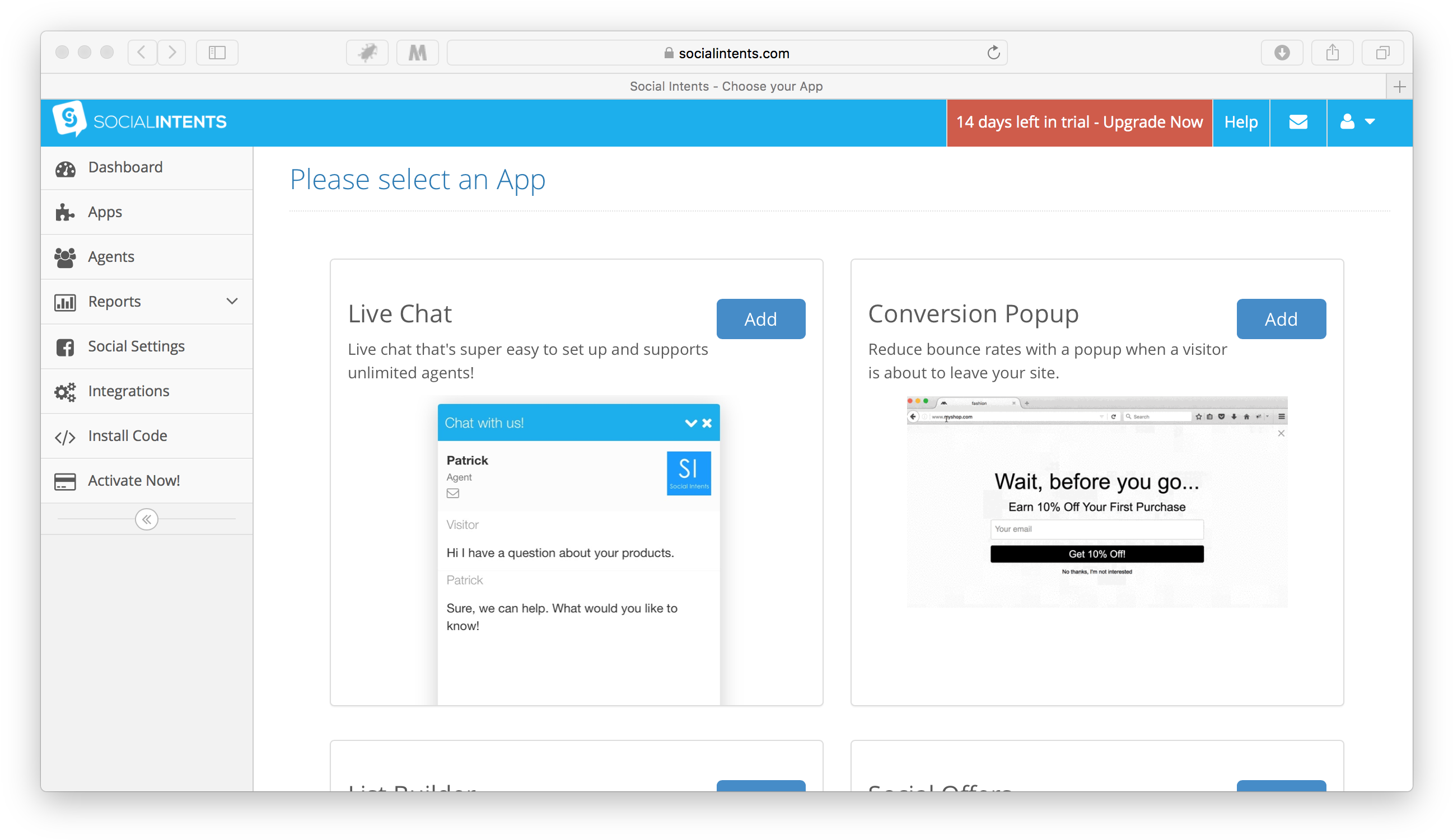 Next, You'll See The Default Live Chat Settings Page - Firebase Client (2618x1526), Png Download