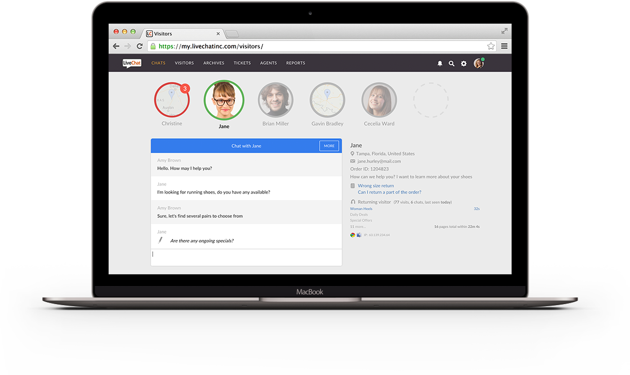 Livechat-app - Live Chat (1224x730), Png Download