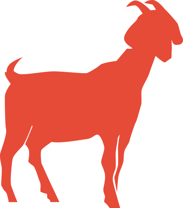 Goat (584x663), Png Download