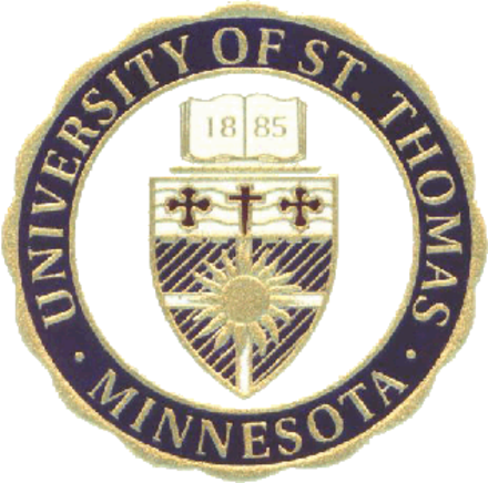 University Of St - St Thomas University Mn Logo (440x436), Png Download