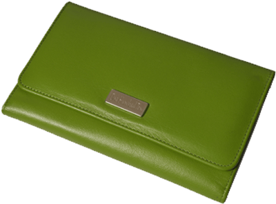 Ladies Leather Wallet - Wallet (425x494), Png Download